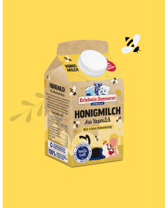 Honigmilch aus Heumilch