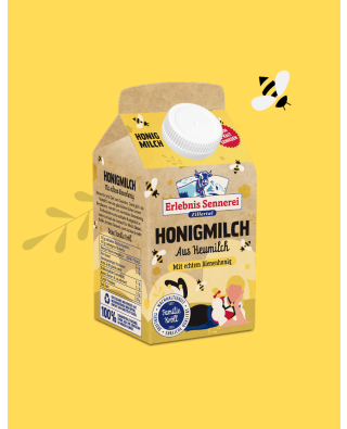 Honigmilch aus Heumilch