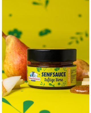 Senfsauce Saftige Birne