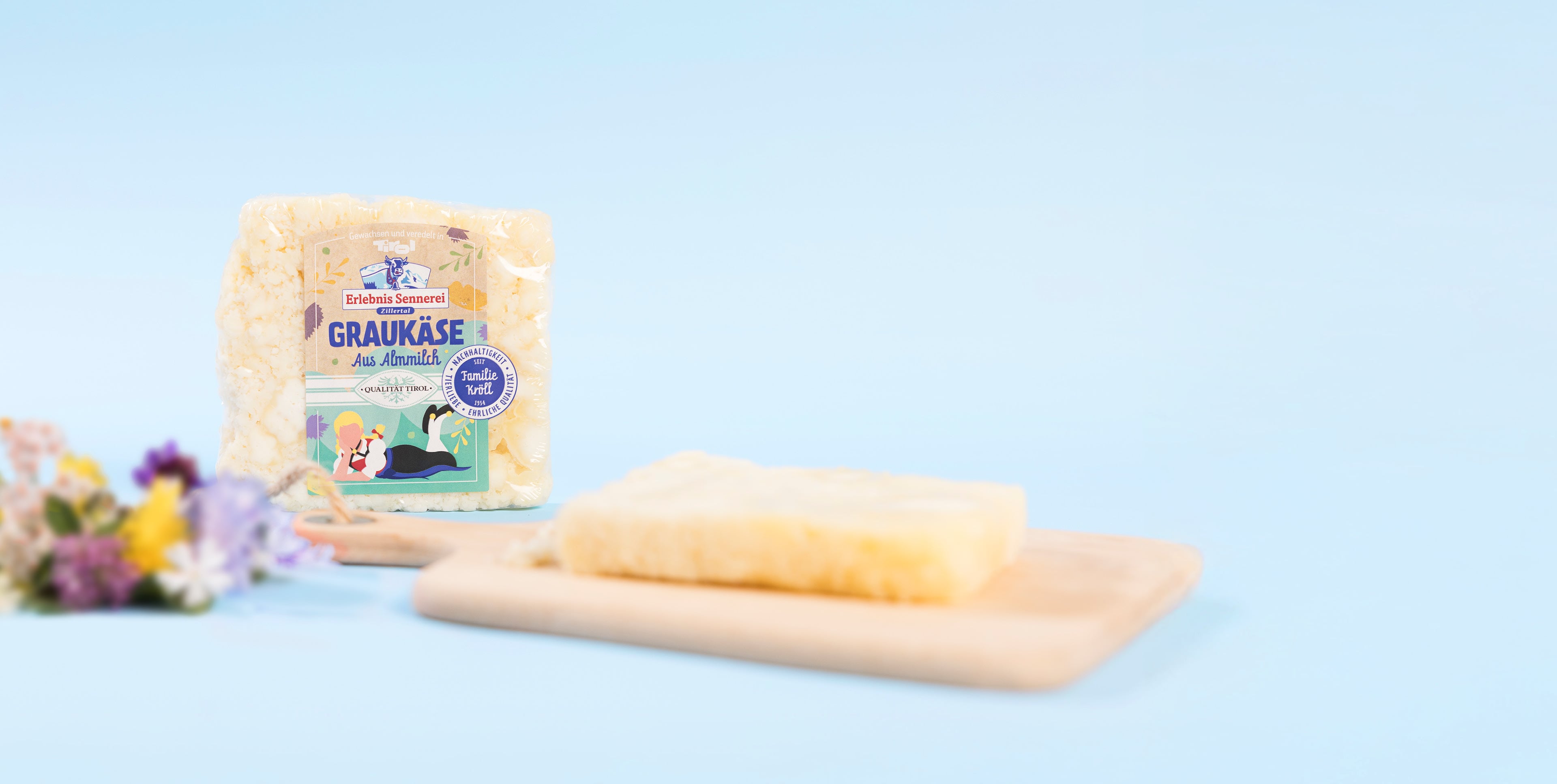 Graukäse aus Almmilch